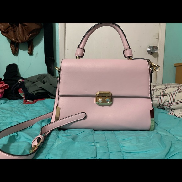 Handbags - Baby Pink CrossBody/HandBag